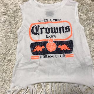 ロデオクラウンズ(RODEO CROWNS)のロデオ フリンジタンクトップ rodeo crowns 新品(Tシャツ/カットソー)