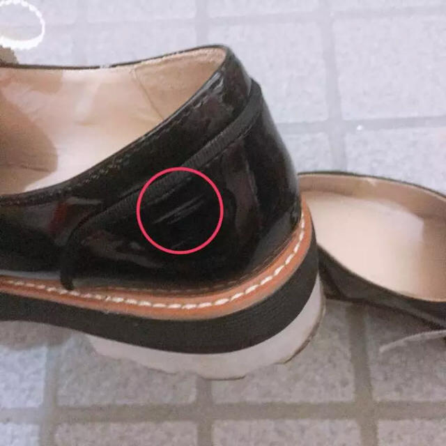 ZARA(ザラ)のZARA シューストリング付きローファー レディースの靴/シューズ(ローファー/革靴)の商品写真