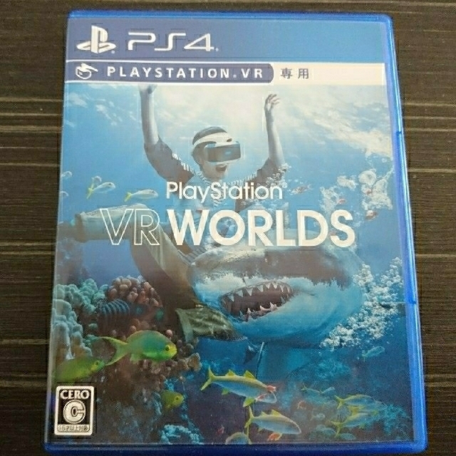 PlayStation VR(プレイステーションヴィーアール)のVR WORLDS エンタメ/ホビーのゲームソフト/ゲーム機本体(家庭用ゲームソフト)の商品写真