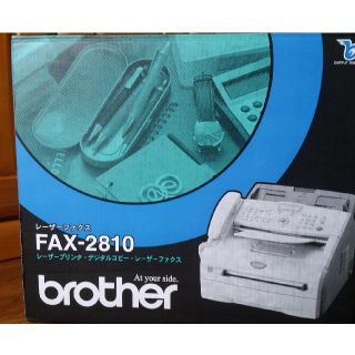 ブラザー(brother)のbrother　レーザーファックス　FAX- 2810(その他)