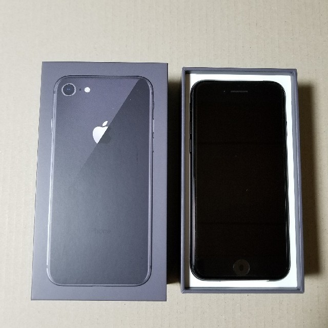 iPhone - 【新品未使用】iPhone8 256GB　SIMフリー　スペースグレイ