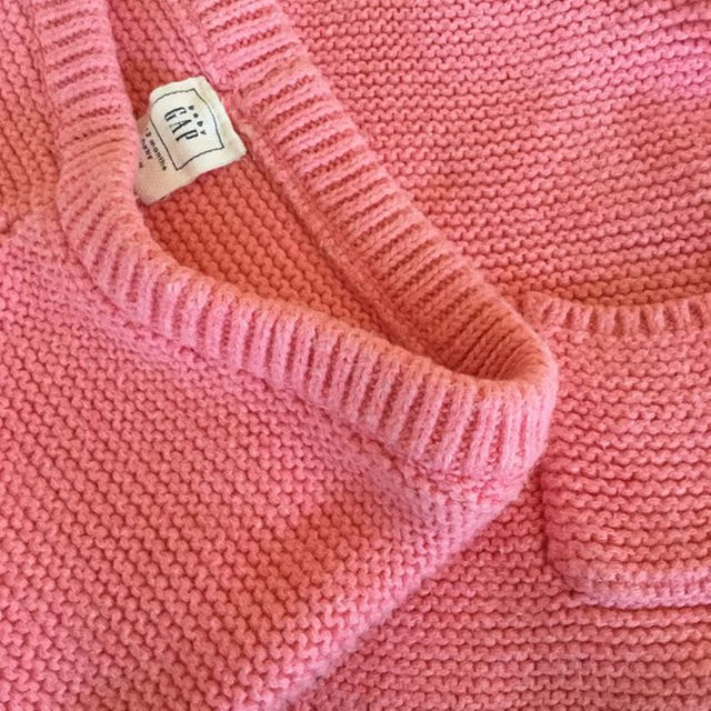 babyGAP(ベビーギャップ)のBabyGAPセットアップくま耳ピンク6-12m キッズ/ベビー/マタニティのベビー服(~85cm)(その他)の商品写真