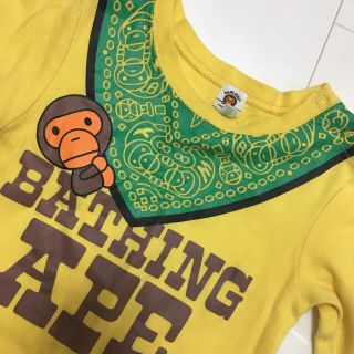 アベイシングエイプ(A BATHING APE)のA BATHING APE ロンパース ♡(ロンパース)