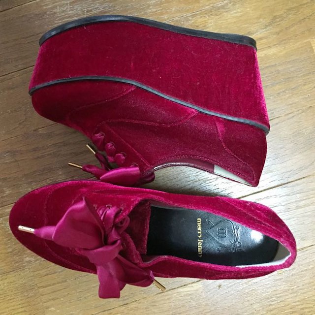 Vivienne Westwood(ヴィヴィアンウエストウッド)のメリージェニー厚底シューズ レディースの靴/シューズ(ハイヒール/パンプス)の商品写真