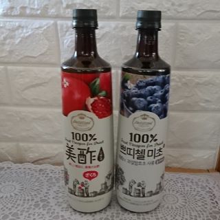 コストコ(コストコ)の【コストコ】美酢　ミチョ　ザクロ酢&ブルーベリー酢 900mL ２本(ソフトドリンク)