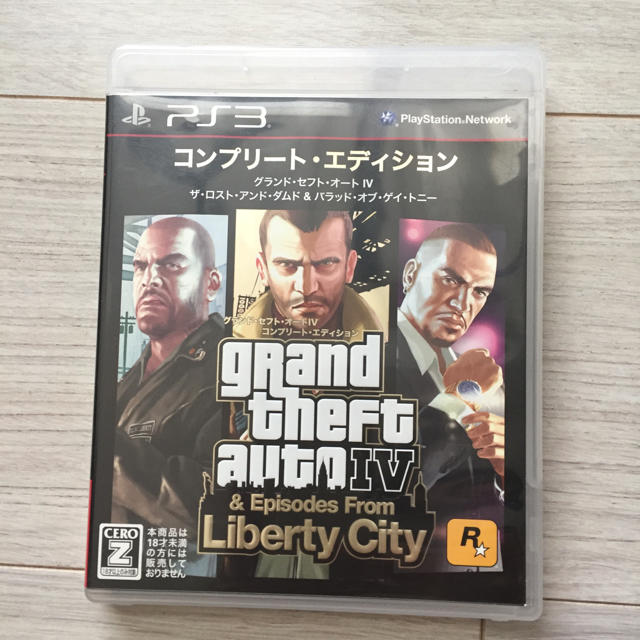 PlayStation3(プレイステーション3)のPS3 グランドセフトオート IV 4 コンプリートエディション 中古 エンタメ/ホビーのゲームソフト/ゲーム機本体(家庭用ゲームソフト)の商品写真