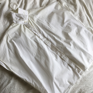 エンフォルド(ENFOLD)のENFOLD白シャツ(シャツ/ブラウス(半袖/袖なし))
