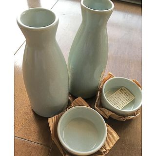 ムジルシリョウヒン(MUJI (無印良品))の新品■無印良品 蒙古焼き徳利セット 総額5,600円 ドレッシング、花瓶にも(食器)