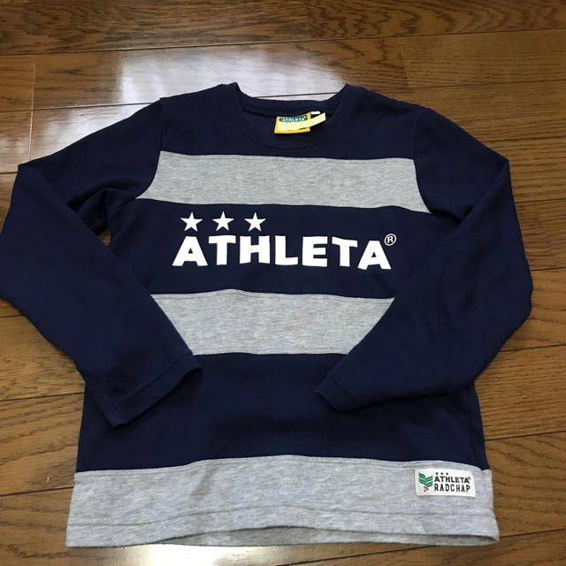 ATHLETA(アスレタ)のアスレタ×RADCHAP 長袖Tシャツ 120 キッズ/ベビー/マタニティのキッズ服男の子用(90cm~)(Tシャツ/カットソー)の商品写真