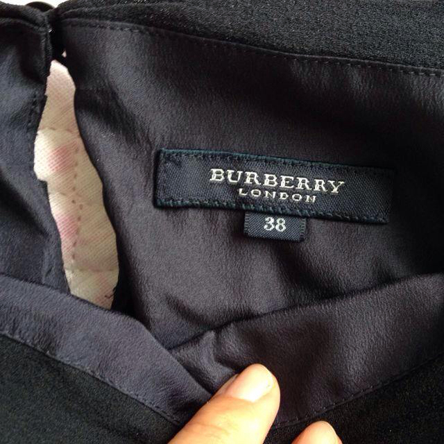 BURBERRY(バーバリー)のバーバリーシルクシフォンブラウス♡ レディースのトップス(シャツ/ブラウス(半袖/袖なし))の商品写真