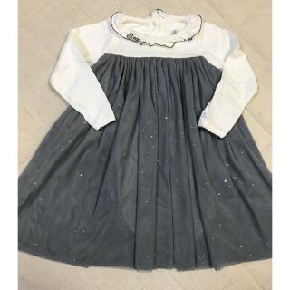 プチバトー(PETIT BATEAU)のPETIT BATEAU ベビー ワンピース 24m/86(90)cm(ワンピース)