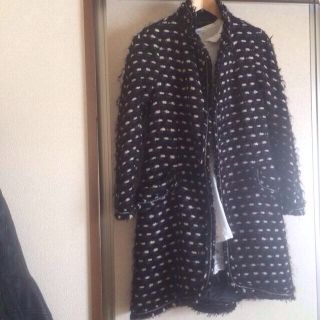 ザラ(ZARA)のZARAもけもけコート(ロングコート)