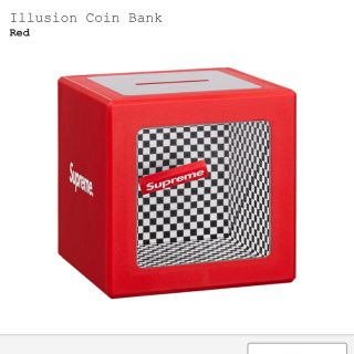 シュプリーム(Supreme)の【新品未使用】 Supreme Coin Bank 確実正規品 貯金箱(Tシャツ/カットソー(半袖/袖なし))