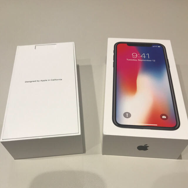 Apple(アップル)の iPhoneX  スマホ/家電/カメラのスマートフォン/携帯電話(スマートフォン本体)の商品写真