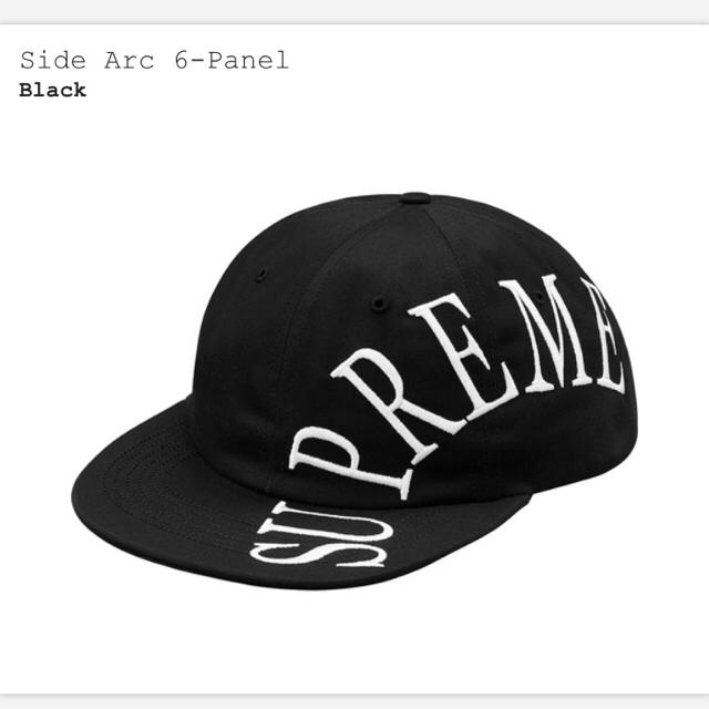 Supreme Side Arc 6-panel cap帽子