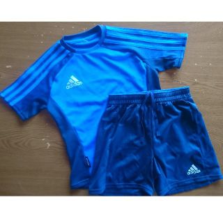 アディダス(adidas)のadidas 120cm 半袖 ハーパンセット(Tシャツ/カットソー)