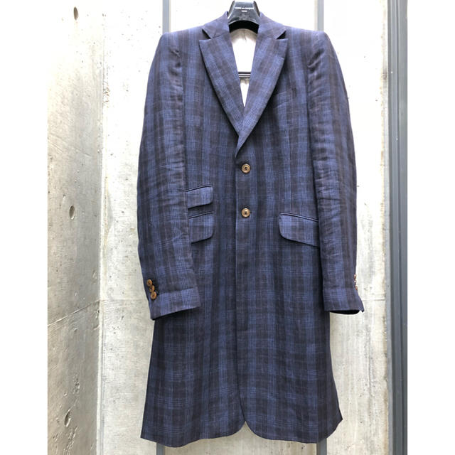 最終値下 Vivienne Westwood シャドーチェック ロングジャケット