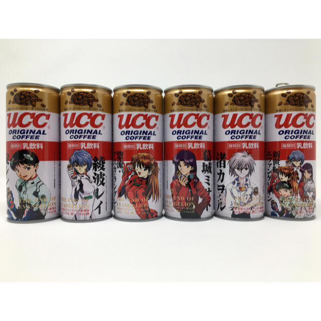 UCC(ユーシーシー)のUCC エヴァンゲリオン 缶コーヒー エンタメ/ホビーのフィギュア(アニメ/ゲーム)の商品写真