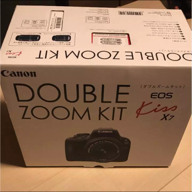 Canon EOSKiss X7 DOUBLEZOOM KIT 一眼レフ