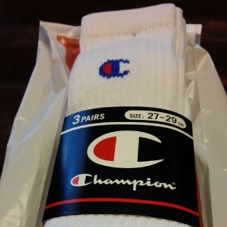 チャンピオン(Champion)のチャンピオンの靴下三足セット(ソックス)