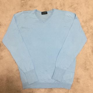 ジョンスメドレー(JOHN SMEDLEY)のbora様専用 ジョンスメドレー  コットンVネックニット S(ニット/セーター)