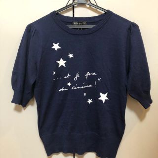 アニエスベー(agnes b.)の※ひとみんさま専用【新品】トゥービーバイ アニエス・ベー 半袖 ニット(ニット/セーター)