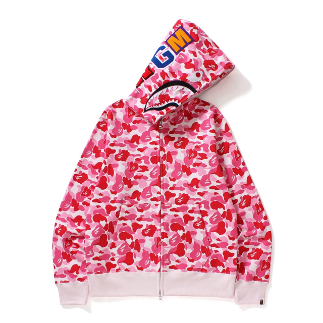 A BATHING APE - まり0926様専用 BAPE ABC SHARK HOODIE pinkの通販 by ...