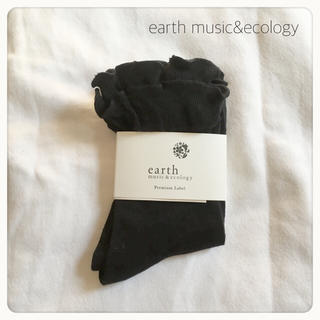 アースミュージックアンドエコロジー(earth music & ecology)の▽earth music&ecology フリル靴下▽(ソックス)