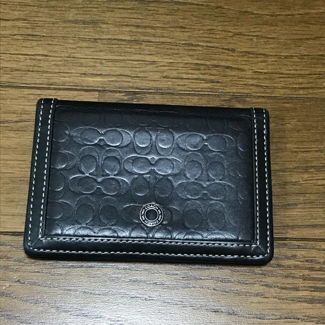 COACH(コーチ)のコーチ 定期入れ【お盆フェア！15日まで！】 メンズのファッション小物(名刺入れ/定期入れ)の商品写真