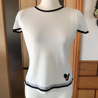 エムズグレイシー(M'S GRACY)のmuki 様専用M's GRACY いちごサマーニット38新品(ニット/セーター)