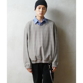 ビューティアンドユースユナイテッドアローズ(BEAUTY&YOUTH UNITED ARROWS)のsuperNova. V-neck Pullover Shirt Jacket(シャツ)