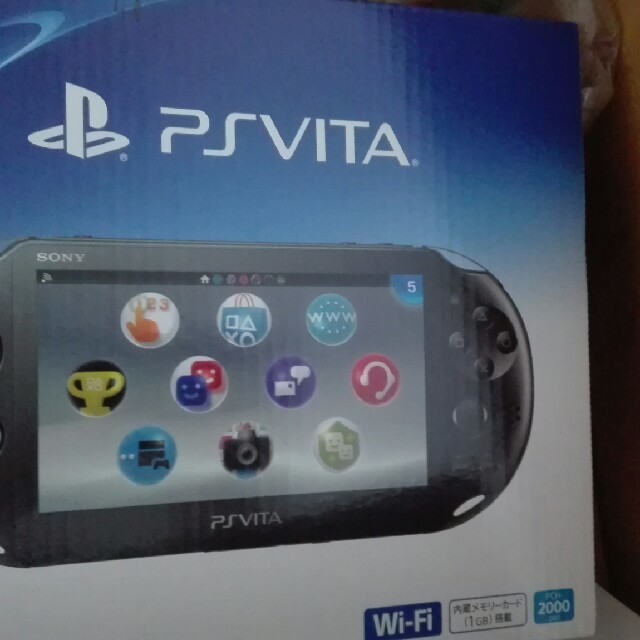 注目ショップ・ブランドのギフト PlayStation Vita ブラック　新品　2個 Wi-Fiモデル 携帯用ゲーム機本体
