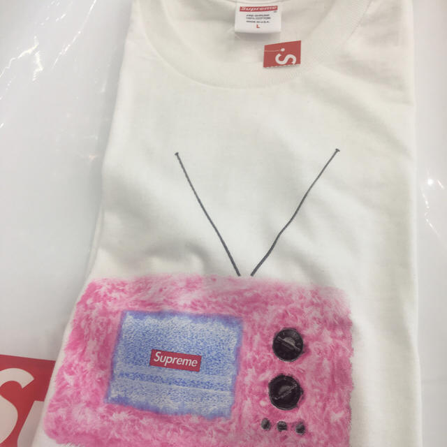 送料込 Supreme TV Tee グレー