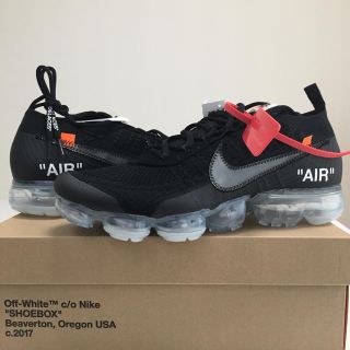 オフホワイト(OFF-WHITE)の最終値 28cm off-white vapormax ヴェイパー nike (スニーカー)