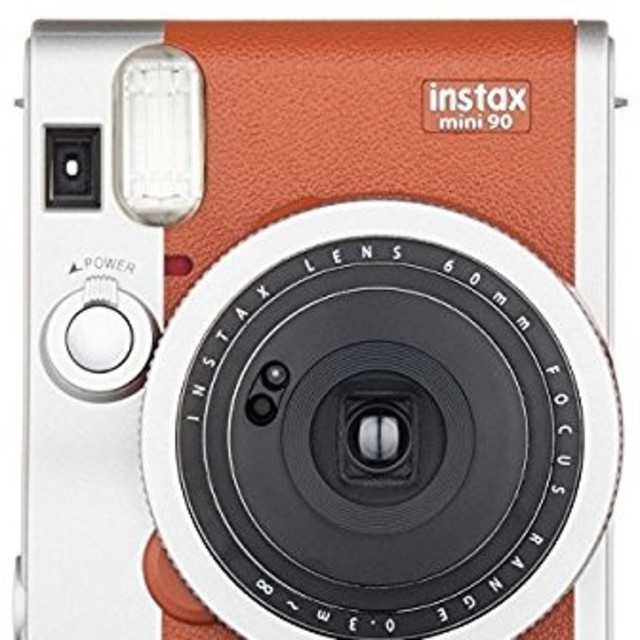 カメラ チェキ instax mini 90 ネオクラシック ブラウン