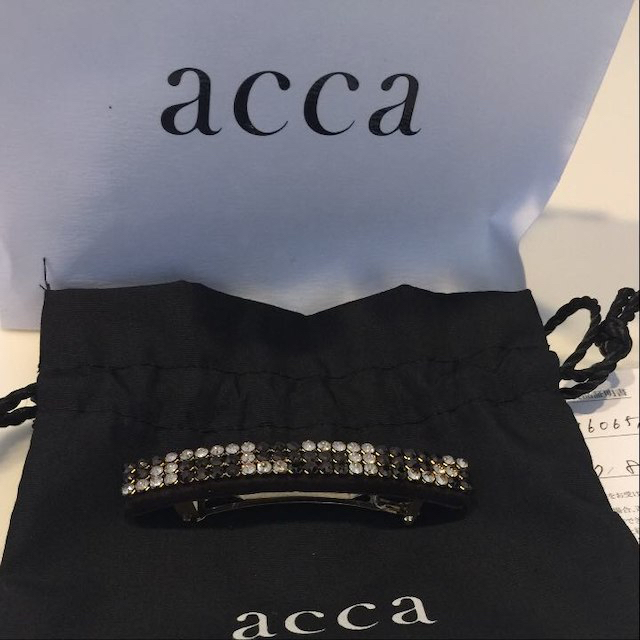 acca  美品 バレッタ