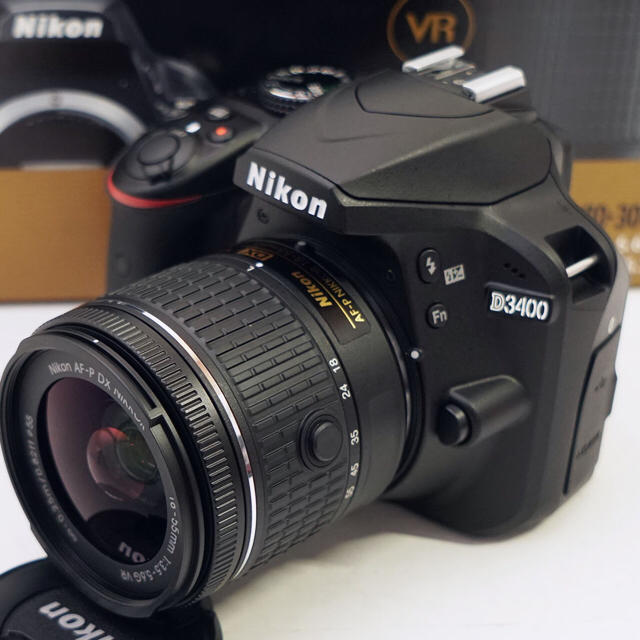 カメラ新品未使用★スマホに転送出来る★Nikon D3400レンズキット★