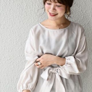 シップスフォーウィメン(SHIPS for women)のkao様専用☆ウエストリボンオーバーブラウス(シャツ/ブラウス(長袖/七分))