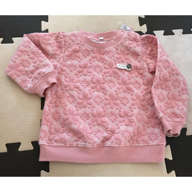 トレーナー キッズ/ベビー/マタニティのキッズ服女の子用(90cm~)(Tシャツ/カットソー)の商品写真