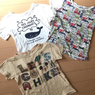 エフオーキッズ(F.O.KIDS)の男の子Tシャツ3枚(Tシャツ/カットソー)