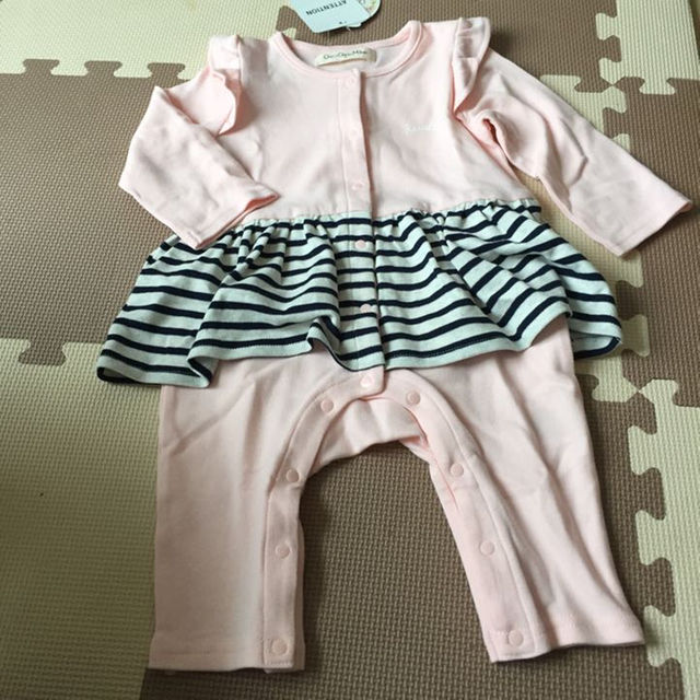 新品 幼児ロンパース キッズ/ベビー/マタニティのベビー服(~85cm)(パジャマ)の商品写真