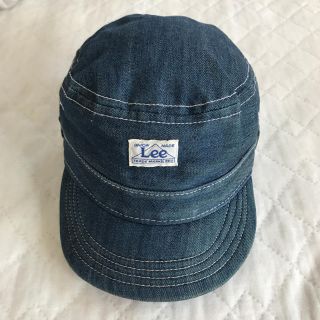 リー(Lee)の中古 LEE キッズ 帽子 デニム ワークキャップ ストンプスタンプ(帽子)