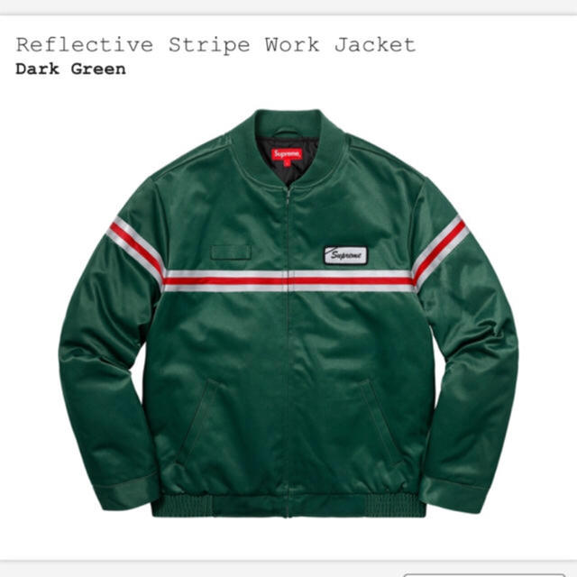 Supreme(シュプリーム)のsupreme reaflective stripe work jacket メンズのジャケット/アウター(ブルゾン)の商品写真