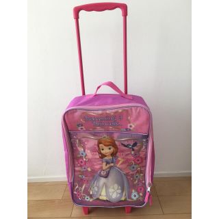 プリンセスソフィア スーツケース リュック 子供 ディズニー キャリー
