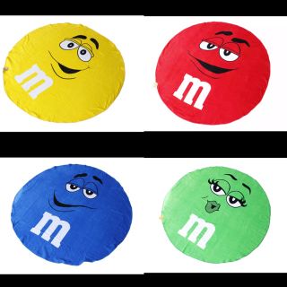 ［訳あり］m&m's ラウンドビーチラグ 大判 ビッグ(その他)