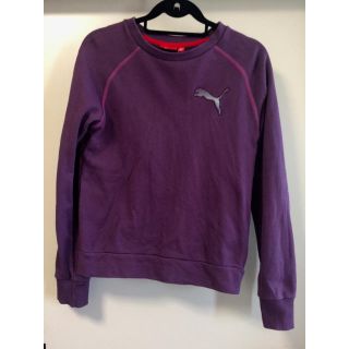 プーマ(PUMA)のpuma トレーナー XL レディース パープル(トレーナー/スウェット)