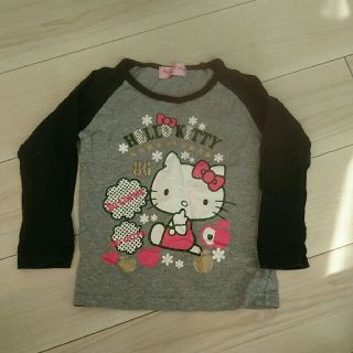 サンリオ(サンリオ)のキティちゃん♥ラグランロンT♥size120(Tシャツ/カットソー)