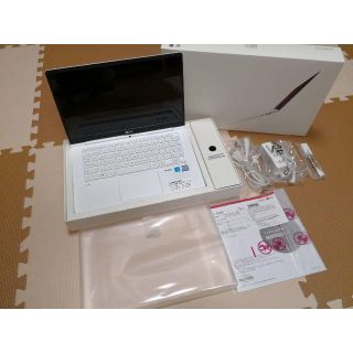 エルジーエレクトロニクス(LG Electronics)のLG gram 14型 Core i5 8G 256G/SSD 970g(ノートPC)