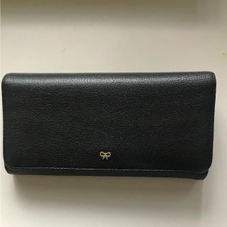 アニヤハインドマーチ(ANYA HINDMARCH)の【 アニヤハインドマーチ 】長財布 黒(財布)