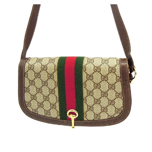 GUCCI 希少オールドグッチ ショルダーバッグのサムネイル